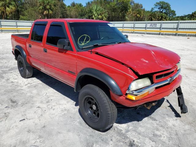 1GCDT13X74K132142 - 2004 CHEVROLET S TRUCK S1 RED photo 9