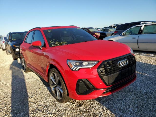 WA1EECF38N1054152 - 2022 AUDI Q3 PREMIUM RED photo 1