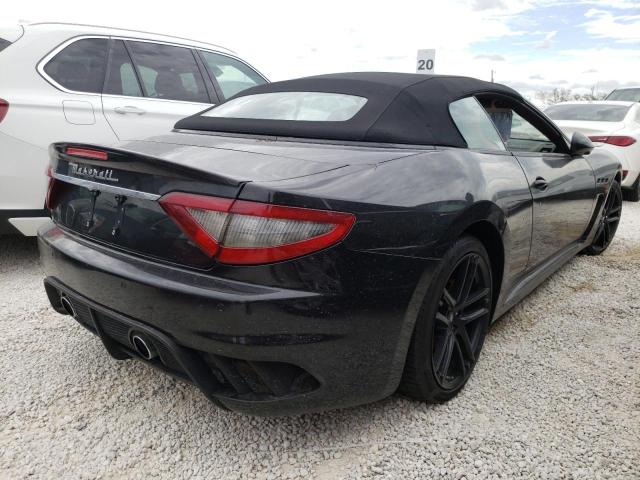 ZAM45VMAXD0071100 - 2013 MASERATI GRANTURISM BLACK photo 4