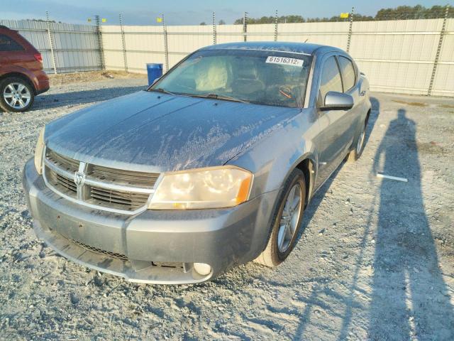 1B3CC5FB6AN202471 - 2010 DODGE AVENGER R/ GREEN photo 2