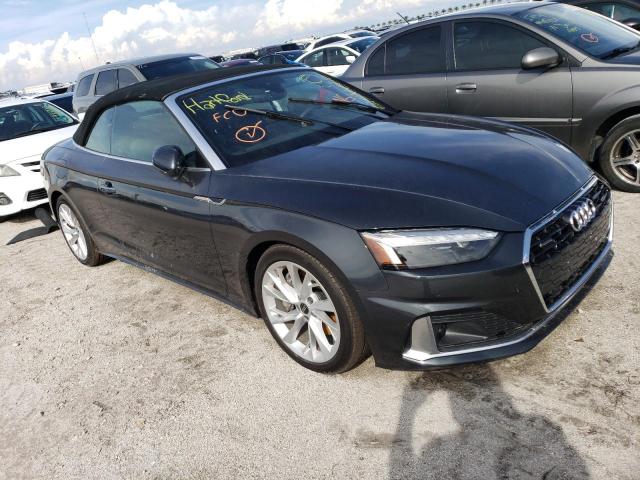 WAUWAGF56NN000630 - 2022 AUDI A5 PREMIUM GRAY photo 1