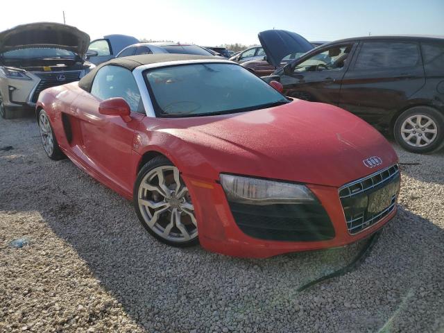 WUAVNAFG5BN001414 - 2011 AUDI R8 5.2 QUA RED photo 1