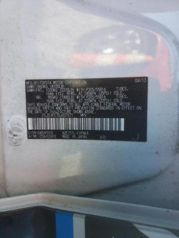 JTLZE4FE7DJ037571 - 2013 TOYOTA SCION XB ორფეროვანი ფოტო 10