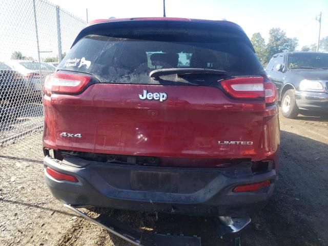 1C4PJMDS4FW779889 - 2015 JEEP CHEROKEE L RED photo 9