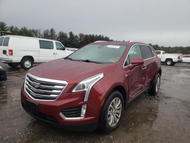 1GYKNCRS8JZ189908 - 2018 CADILLAC XT5 LUXURY BURGUNDY photo 2