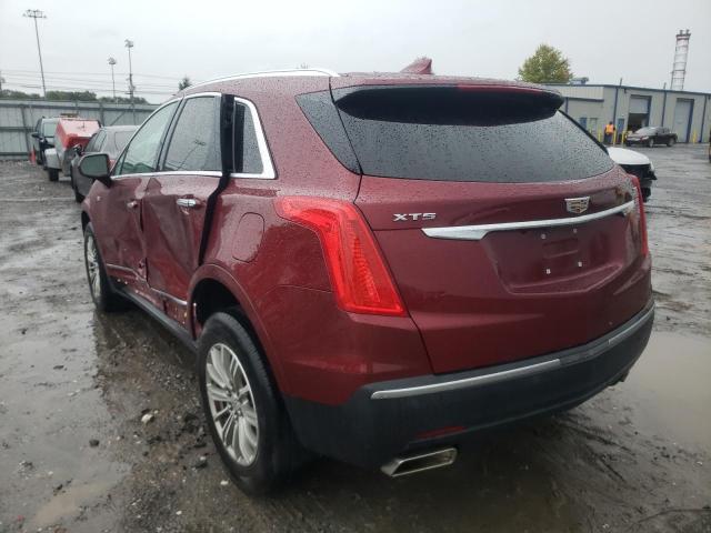 1GYKNCRS8JZ189908 - 2018 CADILLAC XT5 LUXURY BURGUNDY photo 3