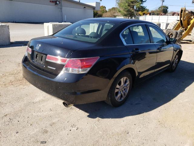 1HGCP2F68CA221507 - 2012 HONDA ACCORD SE BLACK photo 4