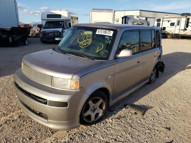 JTLKT324354029272 - 2005 TOYOTA SCION XB Gümüş fotoğraf 2