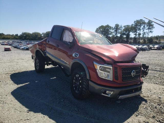 1N6BA1F48HN518147 - 2017 NISSAN TITAN XD S BURGUNDY photo 1