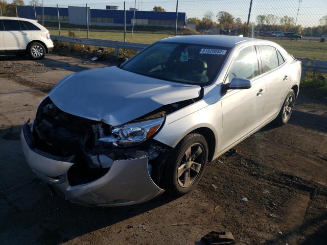 1G11C5SL1FF280364 - 2015 CHEVROLET MALIBU 1LT ვერცხლისფერი ფოტო 2