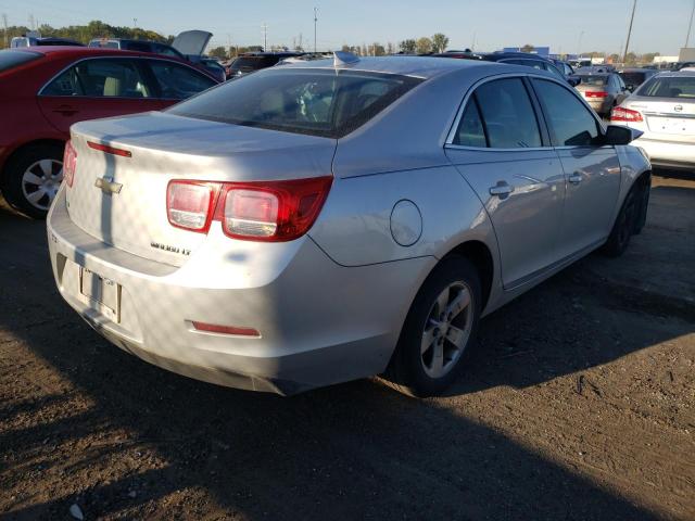 1G11C5SL1FF280364 - 2015 CHEVROLET MALIBU 1LT ვერცხლისფერი ფოტო 4