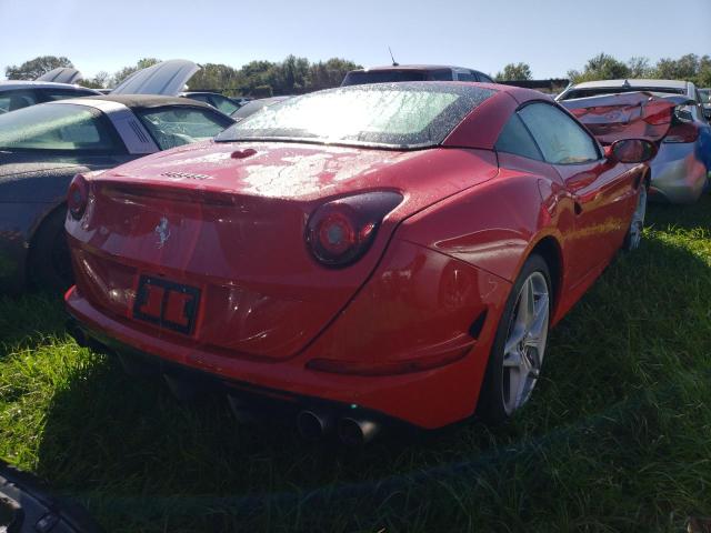 ZFF77XJA7G0216773 - 2016 FERRARI CALIFORNIA RED photo 4