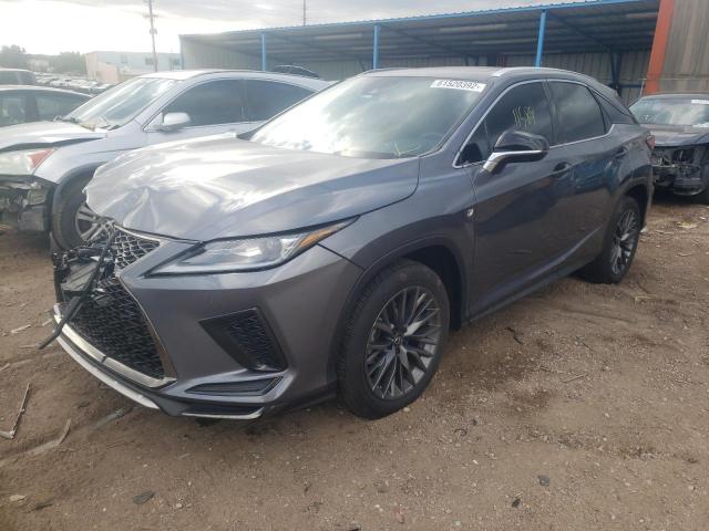 2T2YZMDA7NC314322 - 2022 LEXUS RX 350 F-S GRAY photo 2