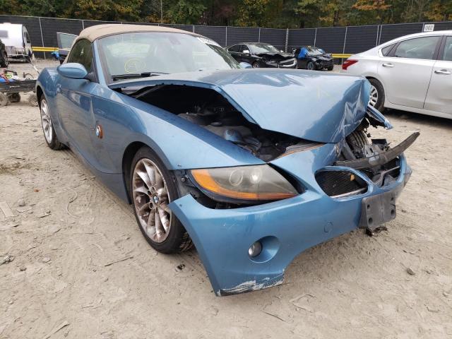 4USBT33433LR60345 - 2003 BMW Z4 2.5 BLUE photo 1