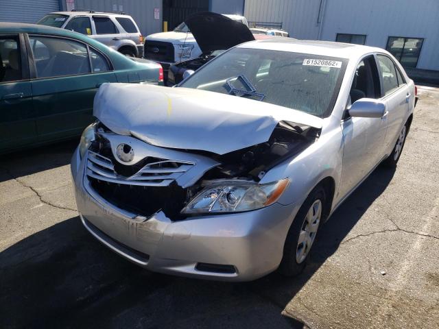 4T4BE46K88R013403 - 2008 TOYOTA CAMRY CE SILVER photo 2