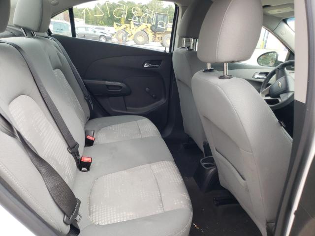 1G1JA5SH5C4154078 - 2012 CHEVROLET SONIC LS WHITE photo 6