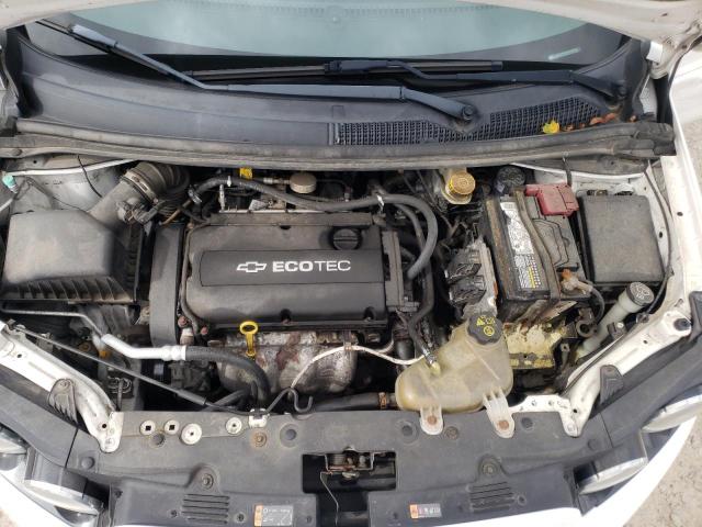 1G1JA5SH5C4154078 - 2012 CHEVROLET SONIC LS WHITE photo 7