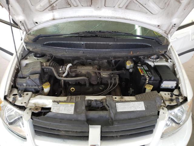 1D4GP45R76B599777 - 2006 DODGE CARAVAN SX WHITE photo 7