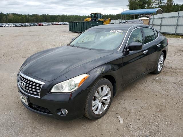 JN1BY1AR2BM371020 - 2011 INFINITI M37 X BLACK photo 2