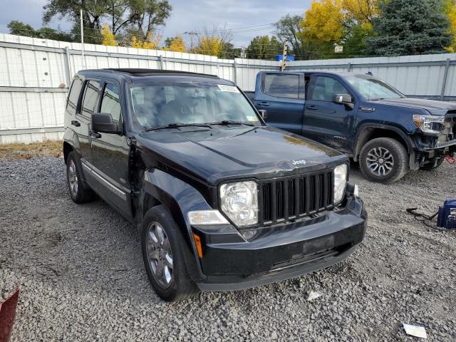 1C4PJMAKXCW187154 - 2012 JEEP LIBERTY SP BLACK photo 1