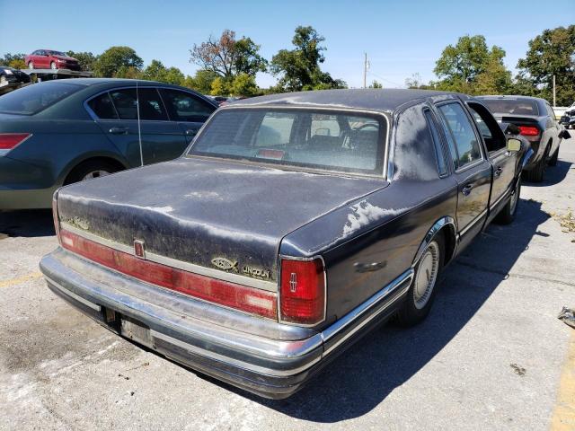 1LNLM81F8LY694179 - 1990 LINCOLN TOWN CAR BLUE photo 4