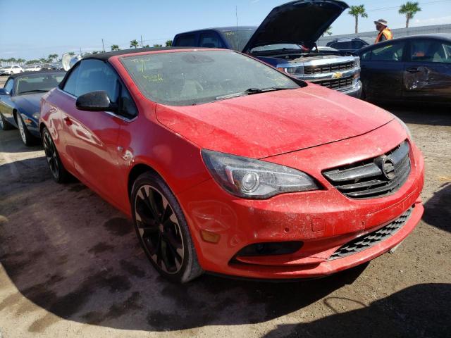 W04WJ3N5XHG074634 - 2017 BUICK CASCADA SP RED photo 1