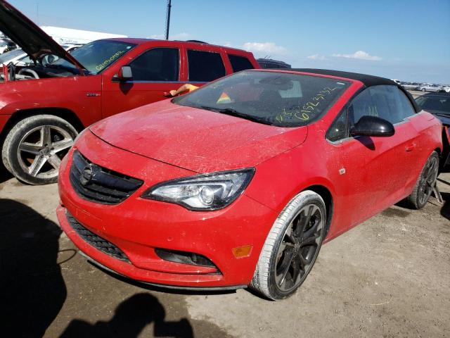 W04WJ3N5XHG074634 - 2017 BUICK CASCADA SP RED photo 2