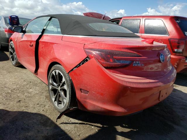 W04WJ3N5XHG074634 - 2017 BUICK CASCADA SP RED photo 3