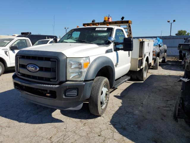 1FDUF5GT7DEB75900 - 2013 FORD F550 SUPER WHITE photo 2