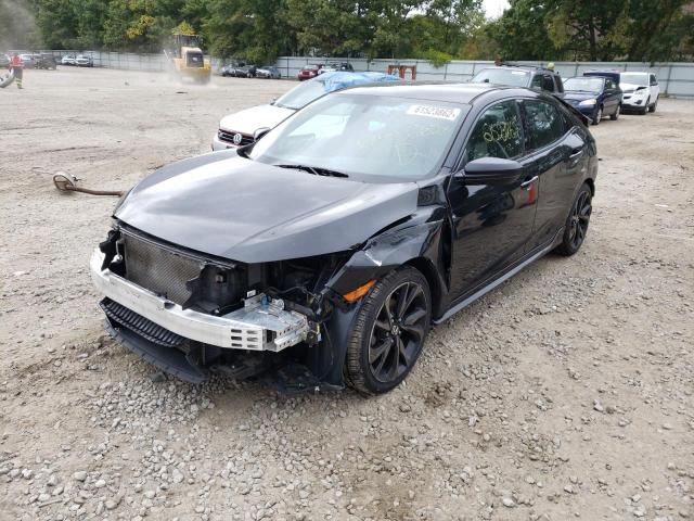 SHHFK7H42HU424506 - 2017 HONDA CIVIC SPOR BLACK photo 2