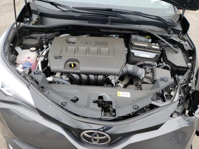 NMTKHMBX6MR133799 - 2021 TOYOTA C-HR XLE GRAY photo 7