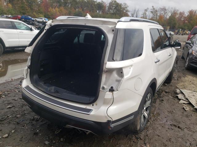 1FM5K8HT7KGA01052 - 2019 FORD EXPLORER P WHITE photo 4