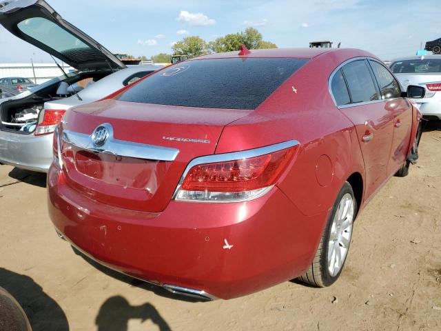 1G4GJ5E3XDF296154 - 2013 BUICK LACROSSE T RED photo 4