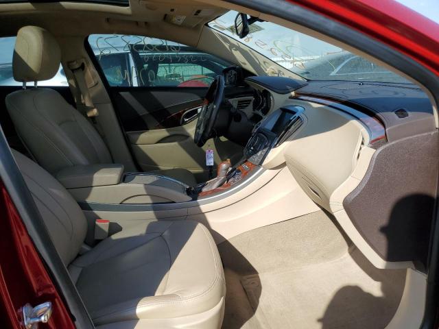 1G4GJ5E3XDF296154 - 2013 BUICK LACROSSE T RED photo 5