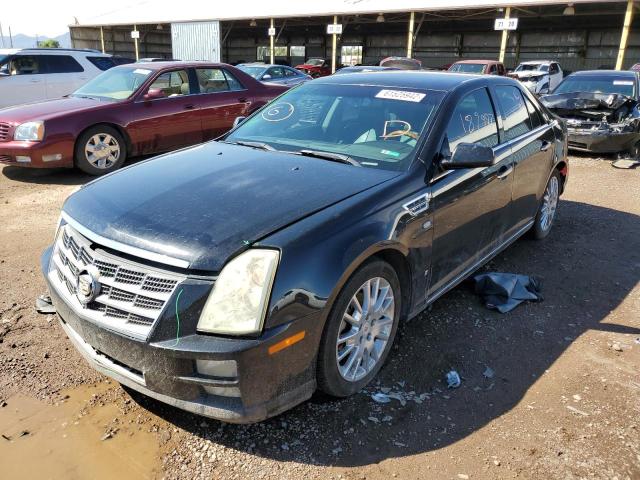 1G6DW67V680212906 - 2008 CADILLAC STS BLACK photo 2