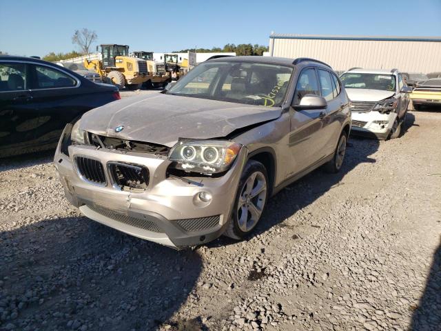 WBAVM5C59EVV91175 - 2014 BMW X1 XDRIVE3 فضي صورة 2