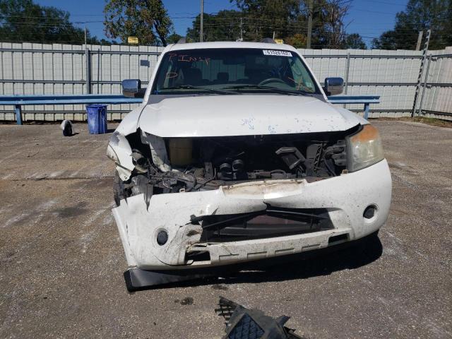 5N1BA08D99N605434 - 2009 NISSAN ARMADA SE WHITE photo 9