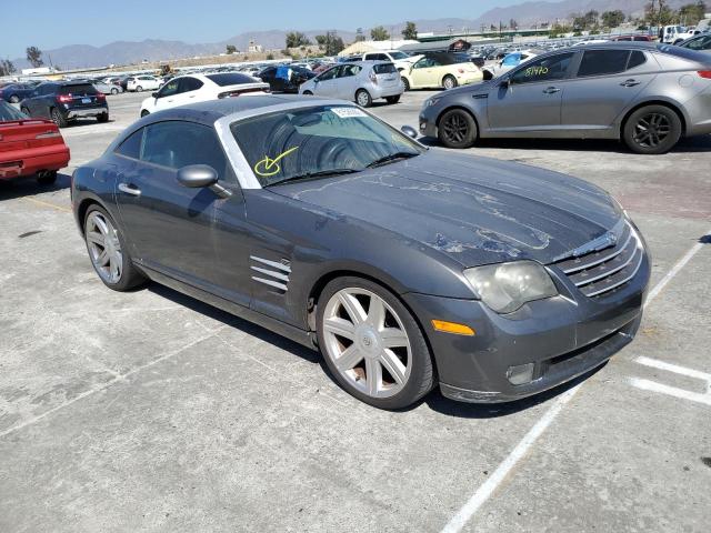 1C3AN69L14X000662 - 2004 CHRYSLER CROSSFIRE CHARCOAL photo 1