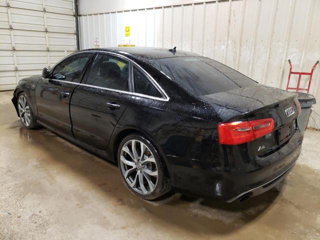 WAUHGAFC9DN031596 - 2013 AUDI A6 PRESTIG შავი ფოტო 3