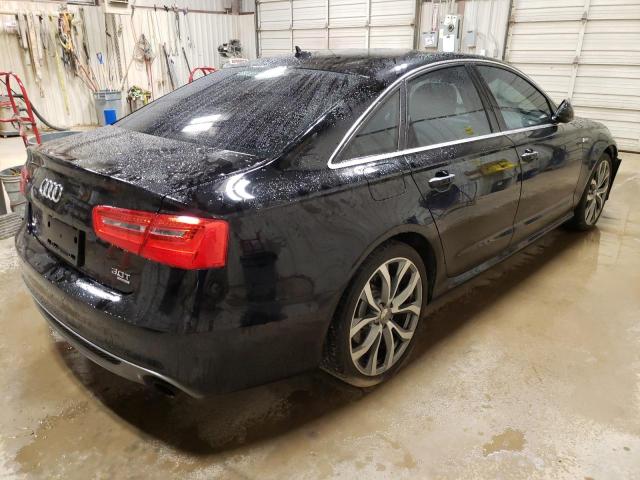 WAUHGAFC9DN031596 - 2013 AUDI A6 PRESTIG შავი ფოტო 4