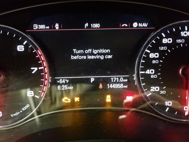 WAUHGAFC9DN031596 - 2013 AUDI A6 PRESTIG შავი ფოტო 8