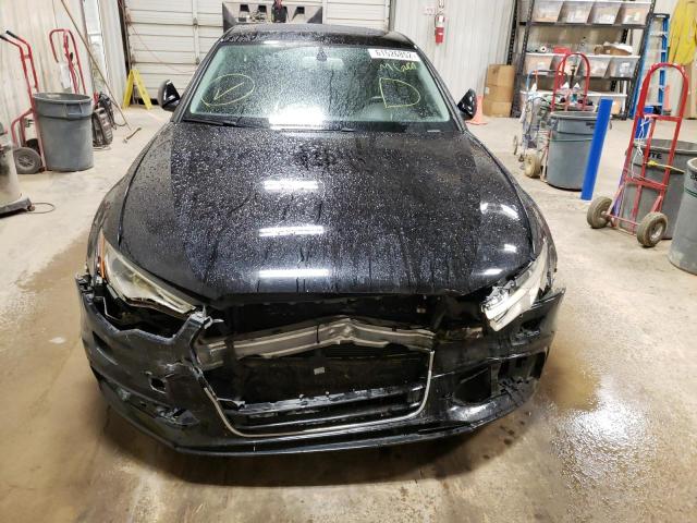 WAUHGAFC9DN031596 - 2013 AUDI A6 PRESTIG შავი ფოტო 9