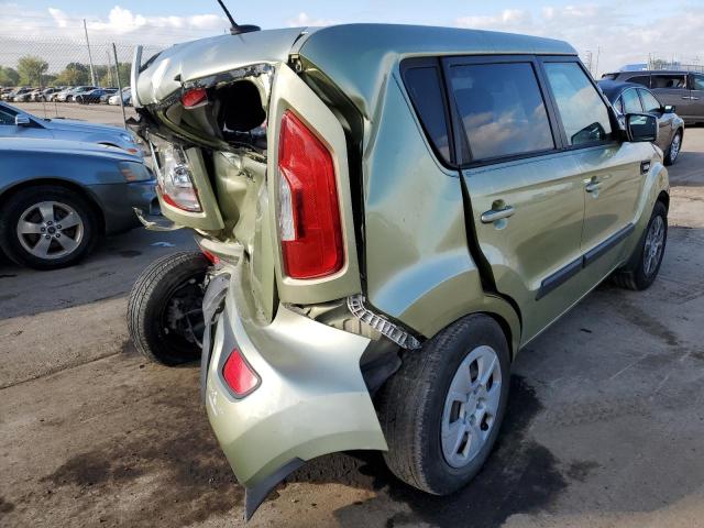 KNDJT2A51C7448440 - 2012 KIA SOUL GREEN photo 4