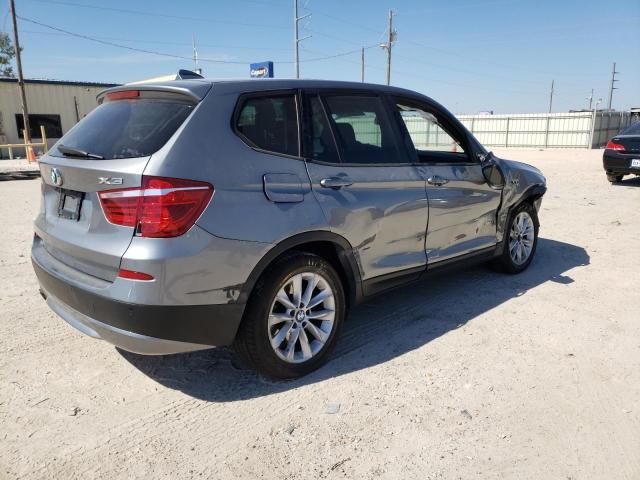 5UXWX9C57D0A20464 - 2013 BMW X3 XDRIVE2 GRAY photo 4