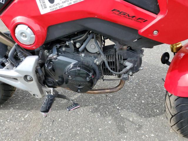 MLHJC611XE5002108 - 2014 HONDA GROM 125 RED photo 7