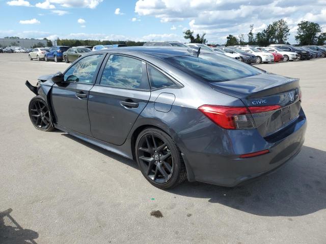 2HGFE2F52NH537337 - 2022 HONDA CIVIC SPOR GRAY photo 3