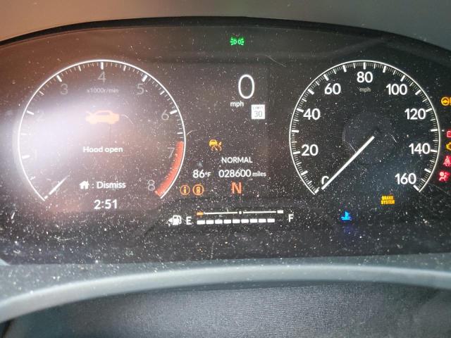 2HGFE2F52NH537337 - 2022 HONDA CIVIC SPOR GRAY photo 8