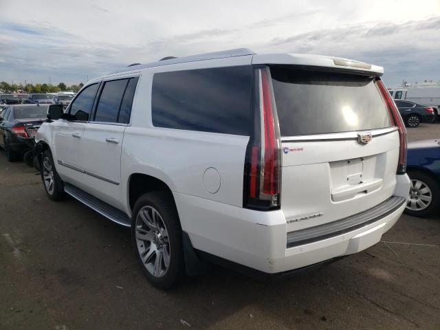 1GYS4HKJ3GR264430 - 2016 CADILLAC ESCALADE E WHITE photo 3