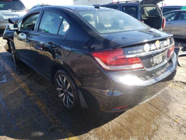 19XFB2F99FE040275 - 2015 HONDA CIVIC EXL Qara foto 3