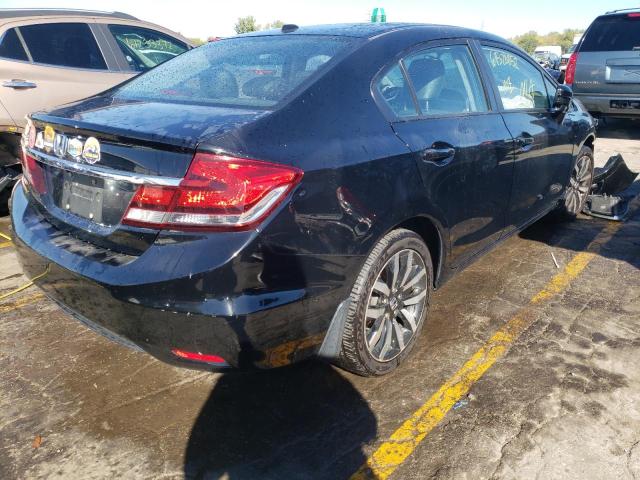 19XFB2F99FE040275 - 2015 HONDA CIVIC EXL Qara foto 4